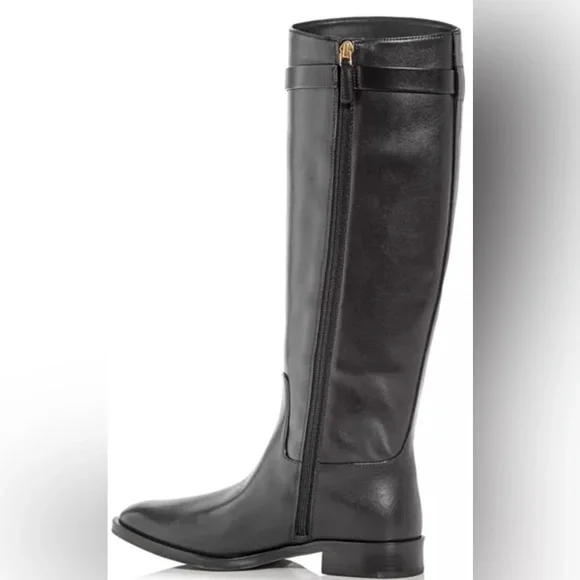 Tory Burch Black Knee-High Boots - Picture 4 of 10
